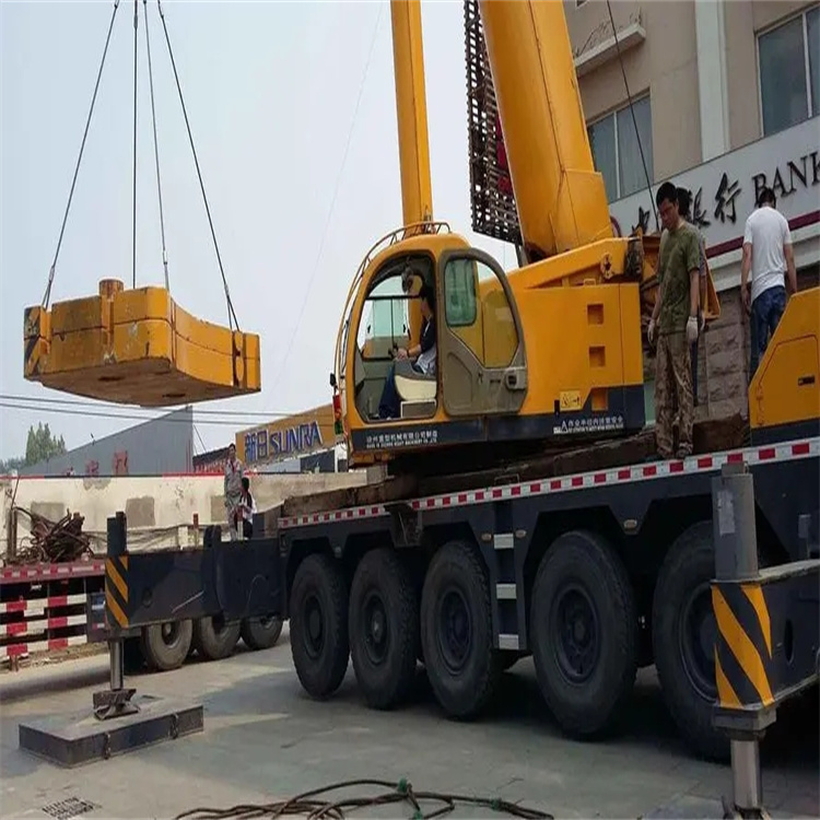 江边乡当地吊车出租|机器吊装|75吨|工厂搬迁服务